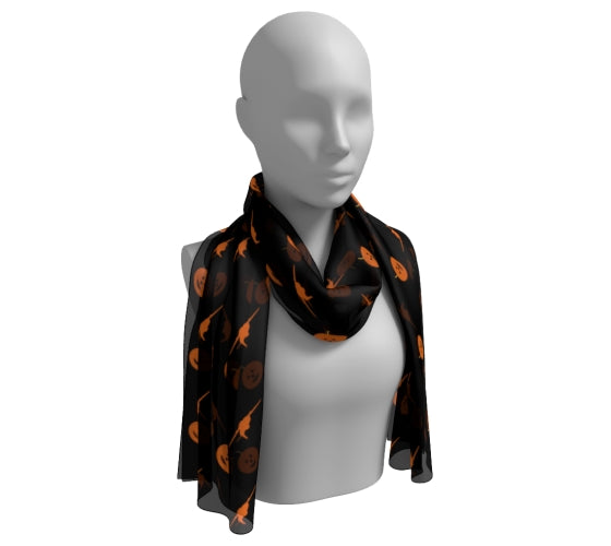 Ghouls On Board - Long Scarf